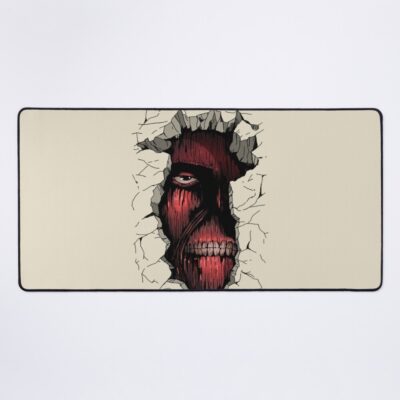 Titan Colossal Wall Attack On Titan Fanart Mouse Pad