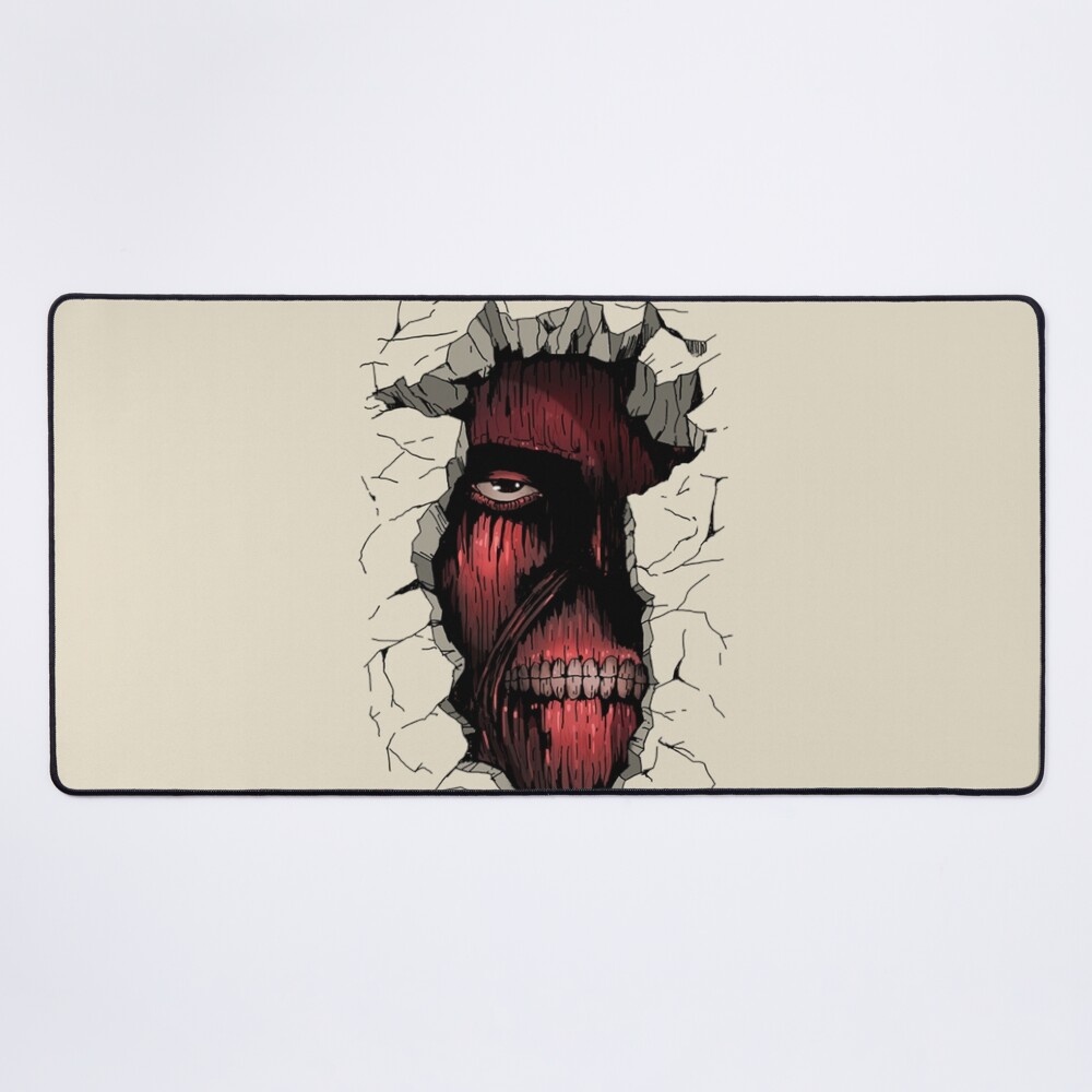 Titan Colossal Wall Attack On Titan Fanart Mouse Pad