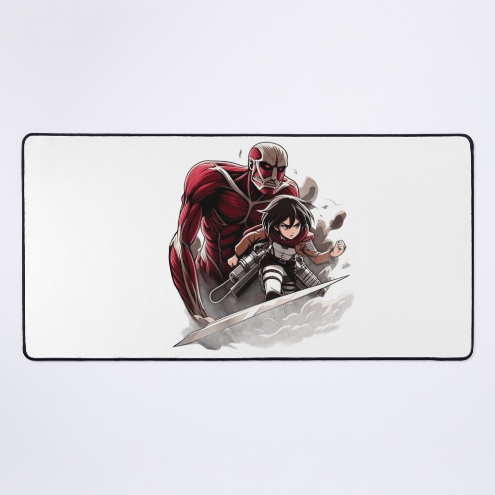 Powerful Mikasa Mouse Pad