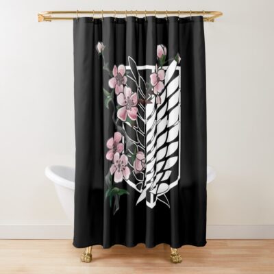 Captain Levi Aot Fan Shower Curtain