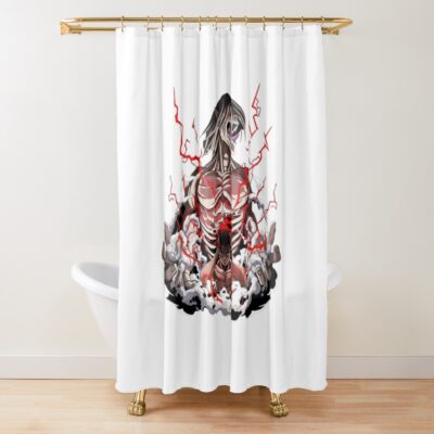 Shingeki No Kyojin Shower Curtain