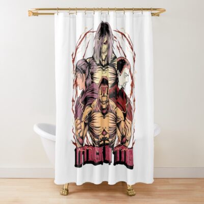 Attack On Titan Shower Curtain