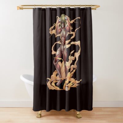Female Titan Shower Curtain