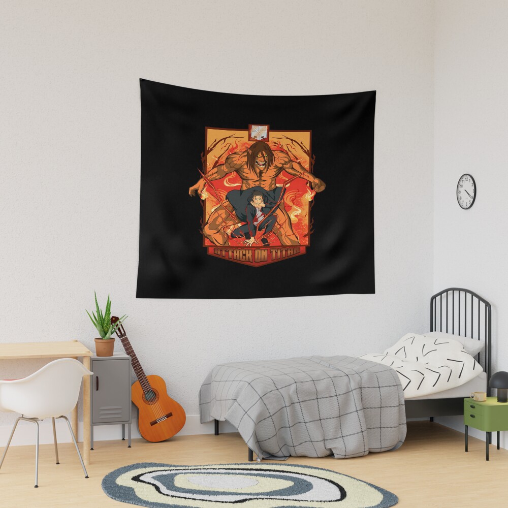 Eren Yeager Titan Tapestry