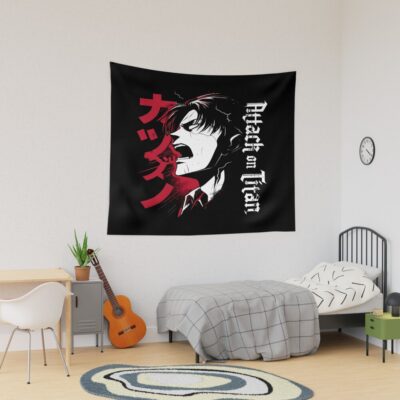 Attack On Tittan Levi Tapestry
