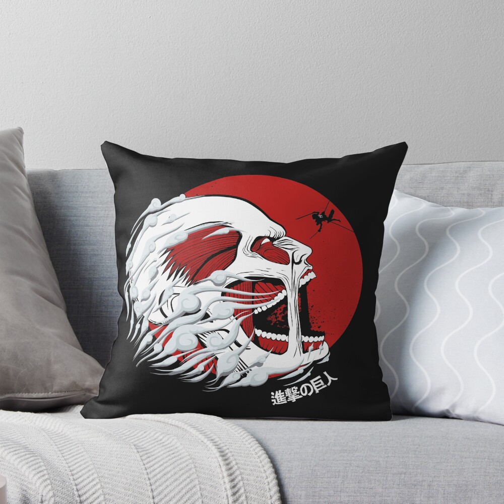 Colossus Gigant Throw Pillow