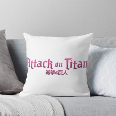 Attack On Titan Throw Pillow