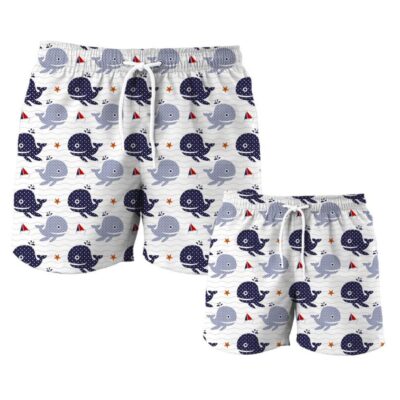 Father Son Matching Swim Trunks, Father & Son Matching Swimsuit, Dad and Son Matching Swim Trunks, Father Son Matching Outfit, Dad Gift